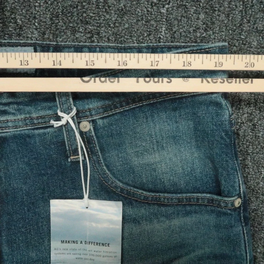 AG Adriano Goldschmied Jeans Mens 38x33 Tellis Modern Slim Stretch Denim 360 NWT